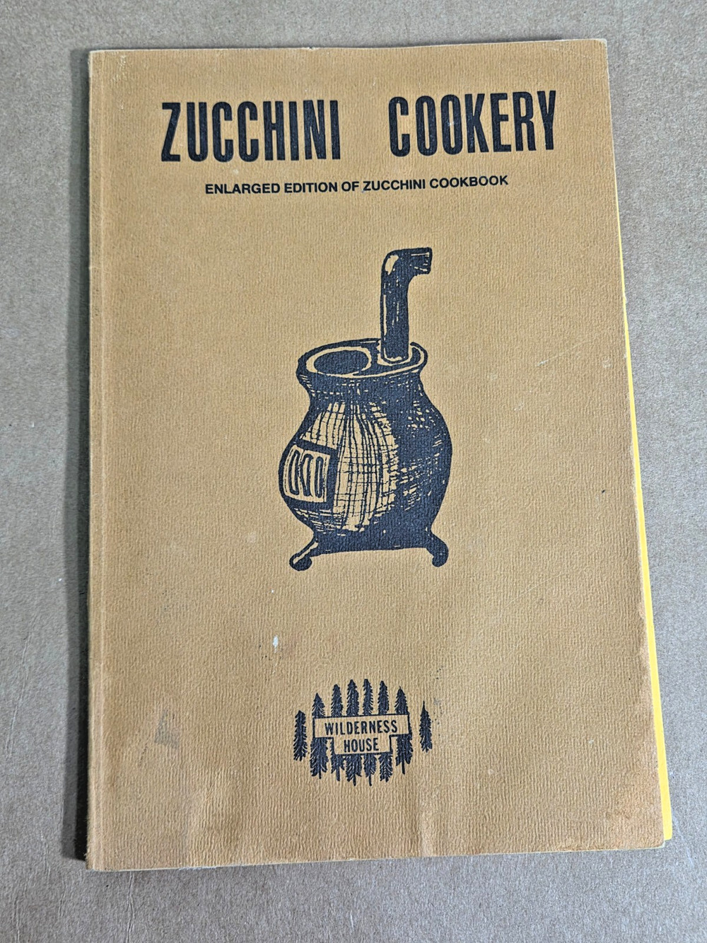Vintage 1976 Zucchini Cookery Cookbook Enlarged Lemley Homesteading Oregon